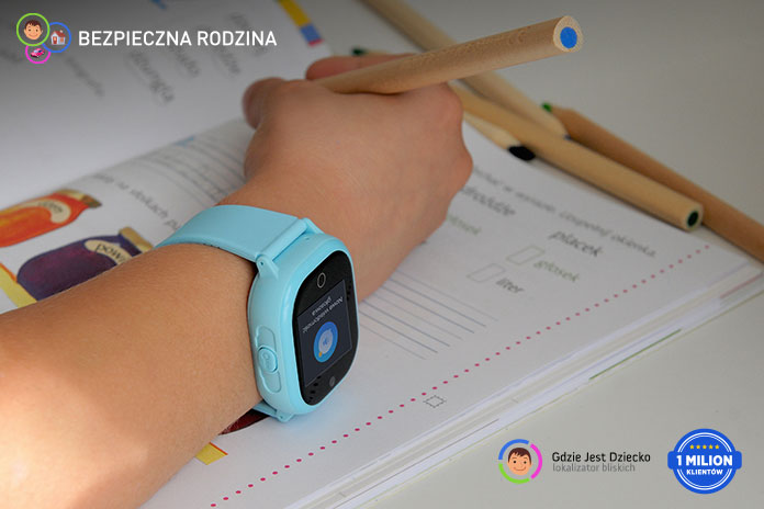 kolorowe smartwatche dla wszystkich dzieci